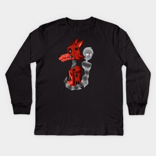 The Ghost in The Machine - Foxy Kids Long Sleeve T-Shirt